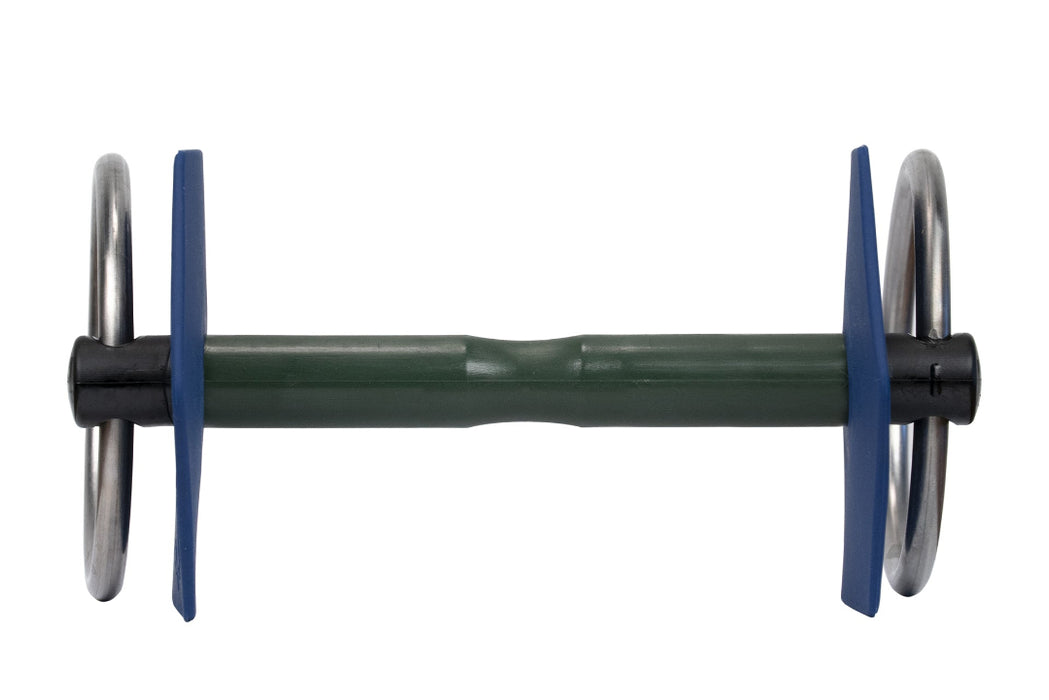 Mors I-bride Mdeium Flex mors chevaux canon  droit vert , anatomique, vendu par topmors