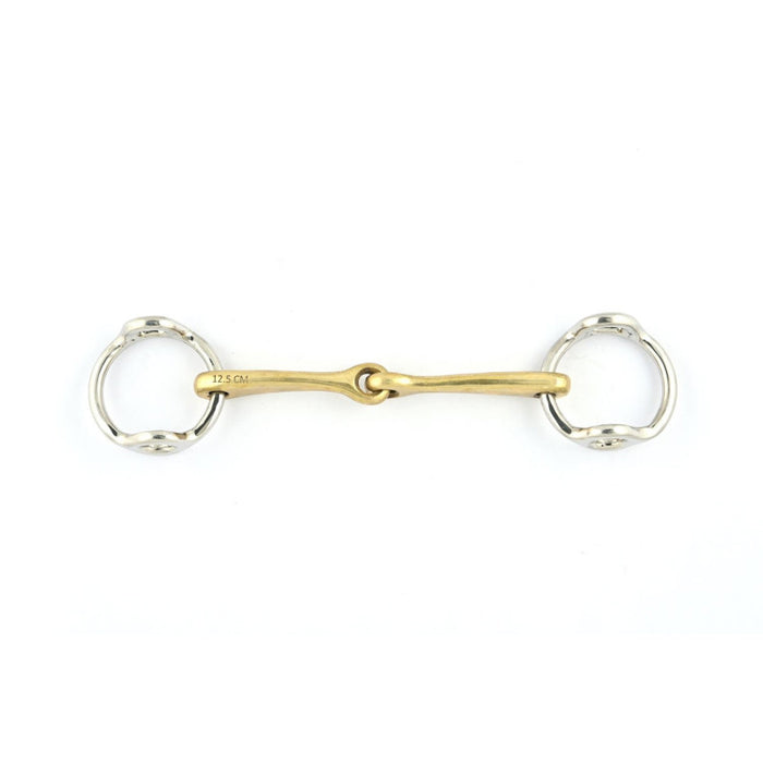Mors releveur simple brisure cyprium de bride très petits anneaux
