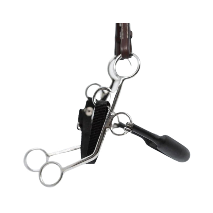 Hackamore inox nez rigide type caveçon
