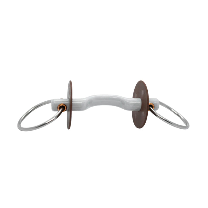 Mors simple résine Beris à passage de langue