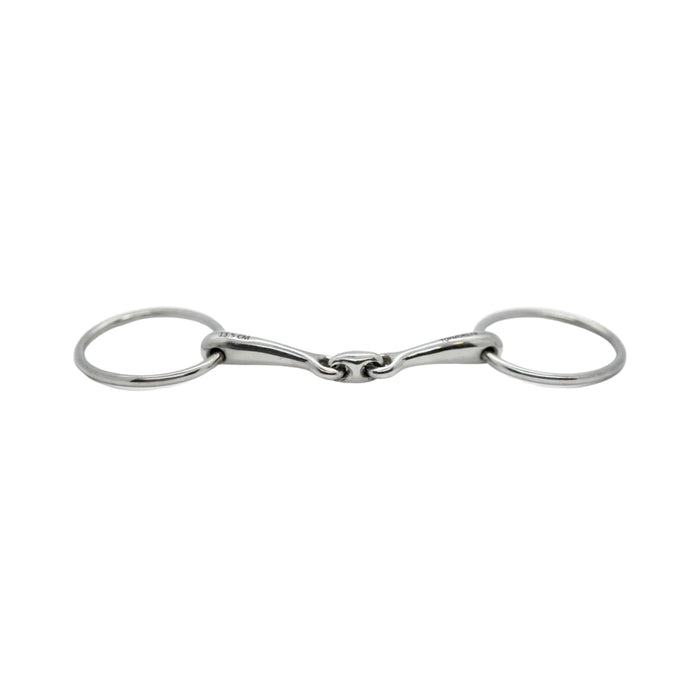 Mors simple inox à double brisure fin