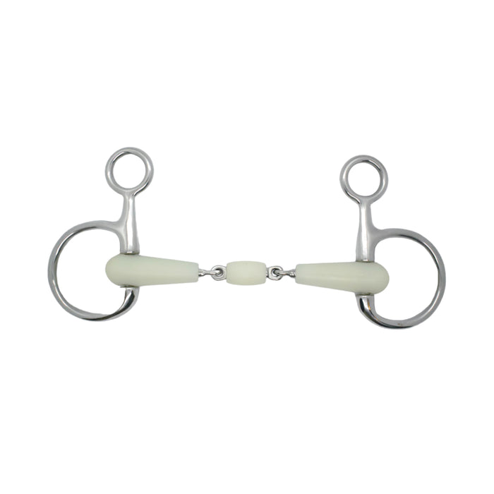 Mors Baucher double brisure en résine gout pomme par Happy Mouth, à retrouver chez Topmors