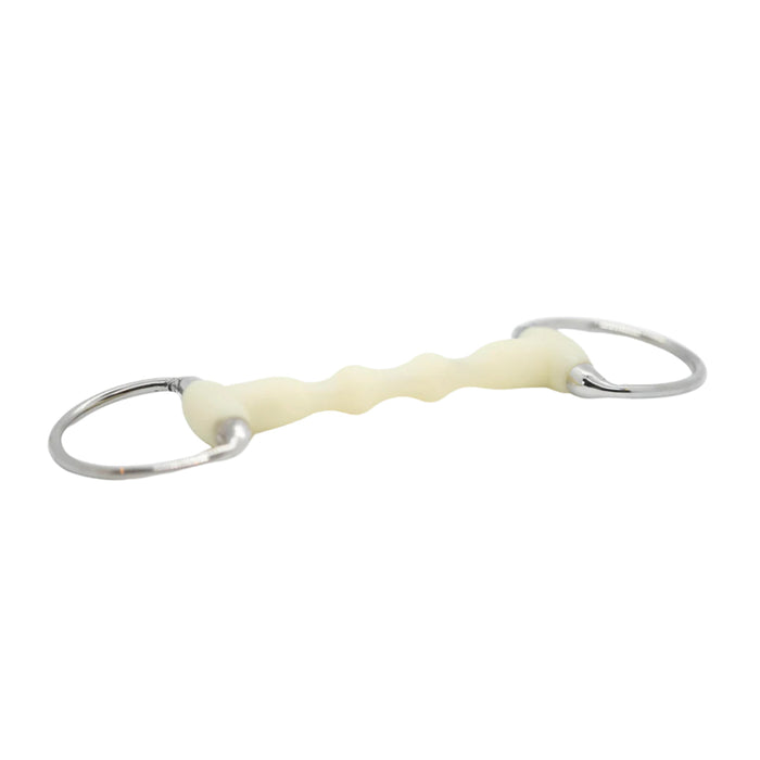 Mors à olive droit résine Happy Mouth