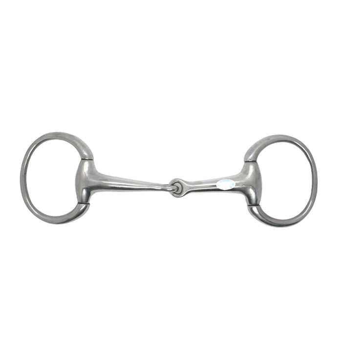 Mors à olive simple brisure inox gros canon plein