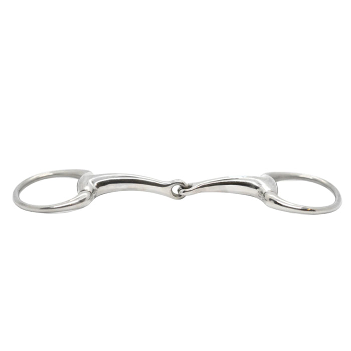 Mors à olive simple brisure inox gros canon plein