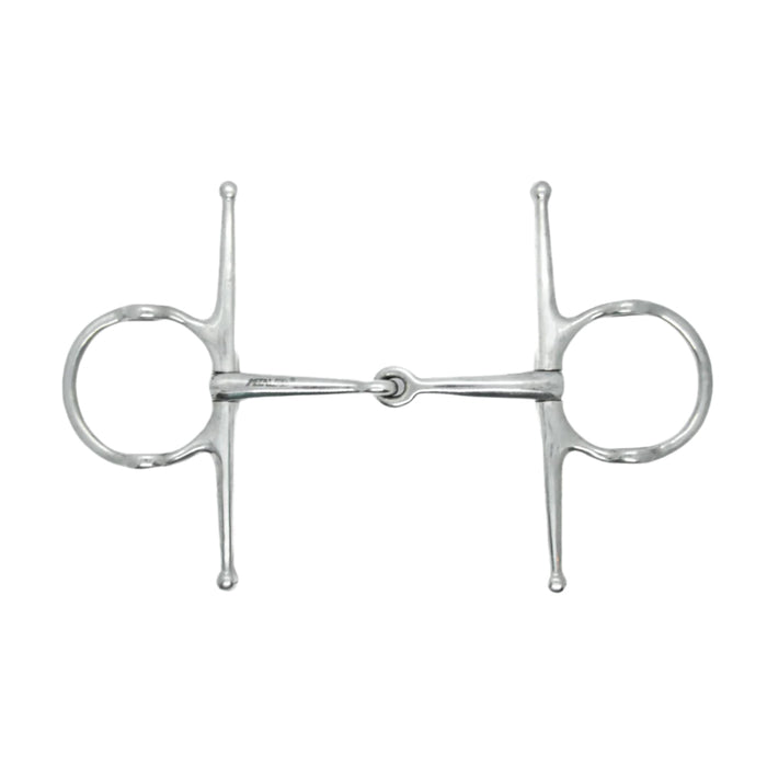 Mors releveur à aiguille simple brisure inox canon fin