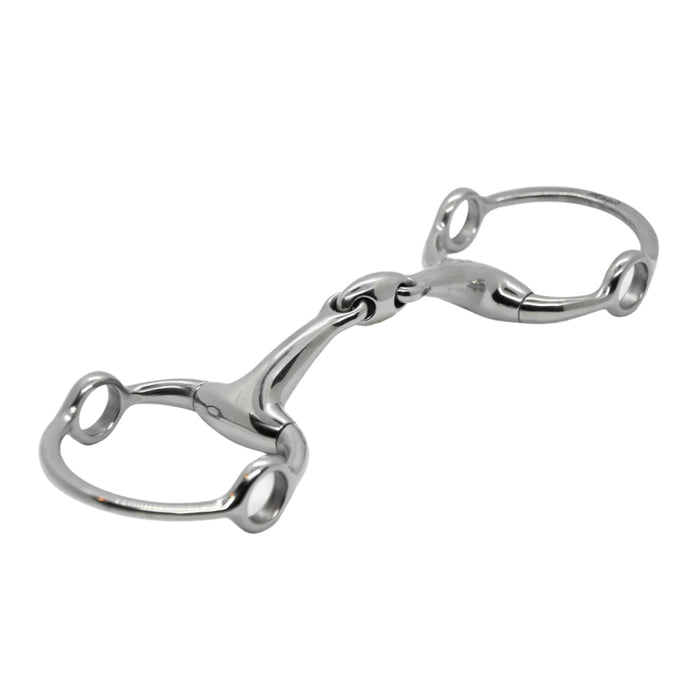 Mors releveur double brisure inox plein à olive Autobloquant