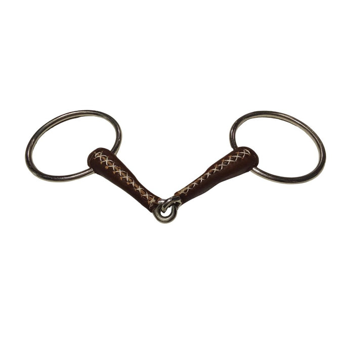 Mors simple brisure cuir plein fin
