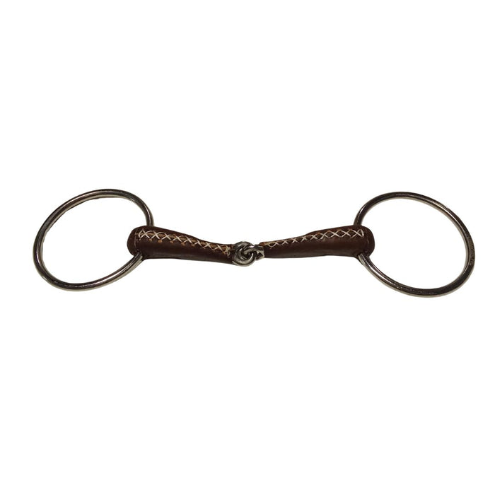 Mors simple brisure cuir plein fin