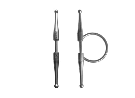 Branches aiguilles grandes boucles pour mors Easy-Ride de la marque I-Bride, se monte sur le canon I-bride de votre choix. Idéal pour cheval qui a besoin d'être encadré