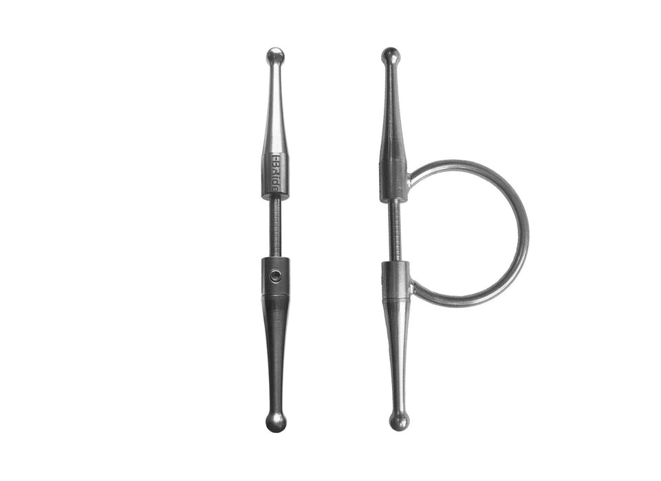 Branches aiguilles grandes boucles pour mors Easy-Ride de la marque I-Bride, se monte sur le canon I-bride de votre choix. Idéal pour cheval qui a besoin d'être encadré