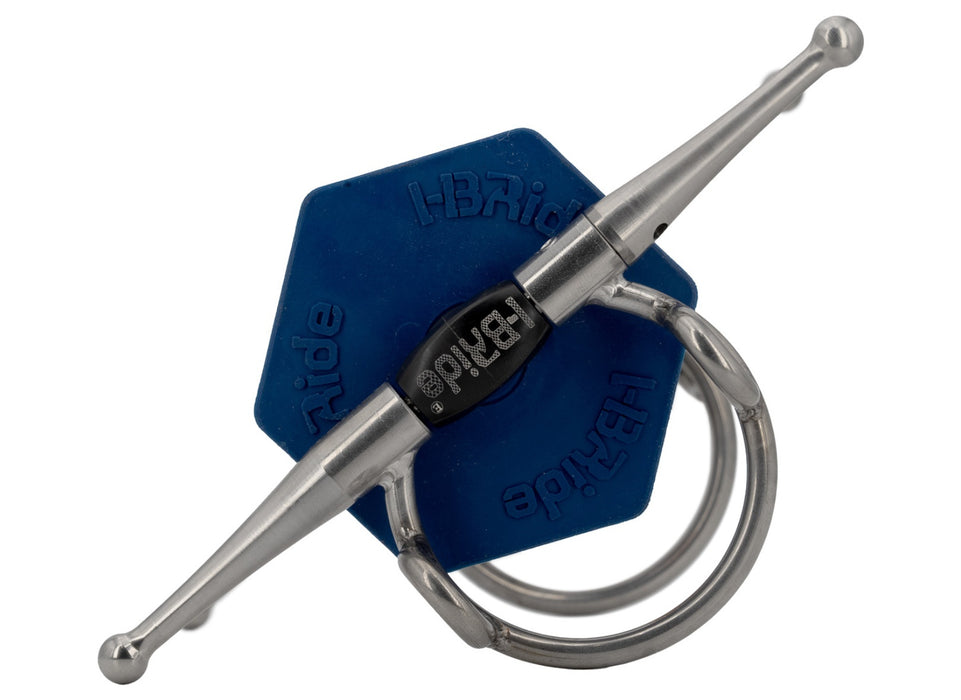 Branches aiguilles releveur mors easy ride de la marque I-Bride vendu par Topmors idéal cheval en déséquilibre et qui pèse sur l'avant main. 