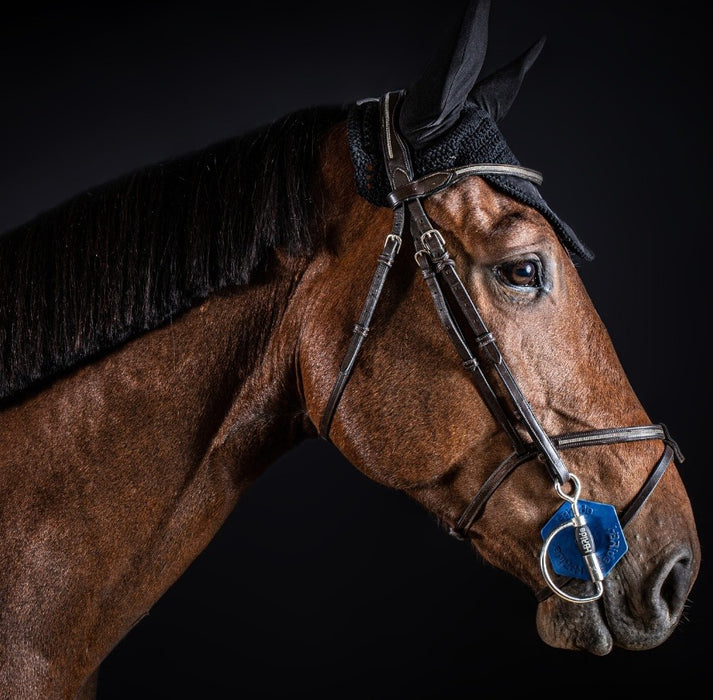 Anneaux adaptables - Boucles de mors Baucher de la marque I-bride adaptable au canon I'I-bride Easy ride. Monter sur filet. effet de levier sur la tete du cheval.