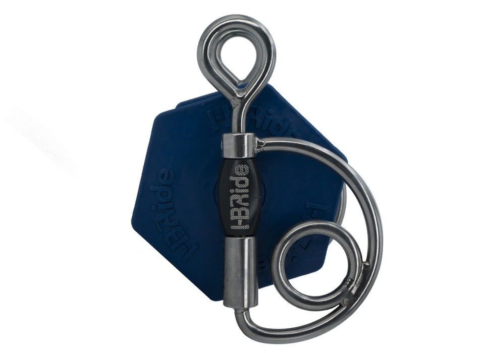 Anneaux boucles de mors Goyo Aga fixe de la marque I-Bride  adaptable au canon I-bride Easy ride. Vendu par Topmors