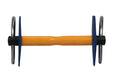 Mors I-bride Soft Flex lus,  mors chevaux sensibles canon orange clair très souple, anatomique, vendu par topmors