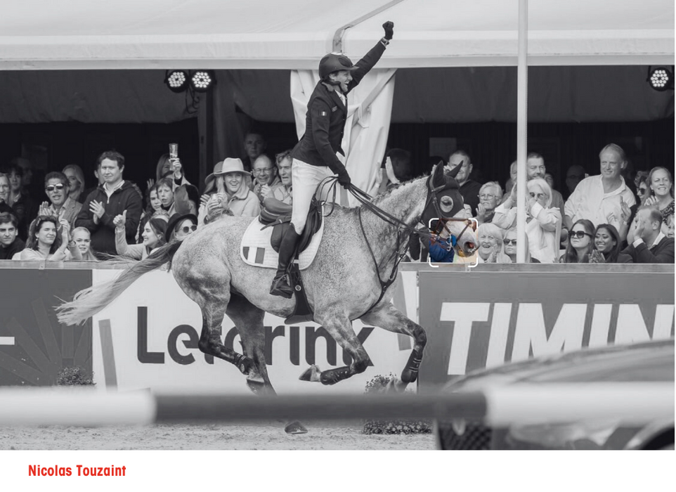 Nicolas touzaint utilise les mors ibride.