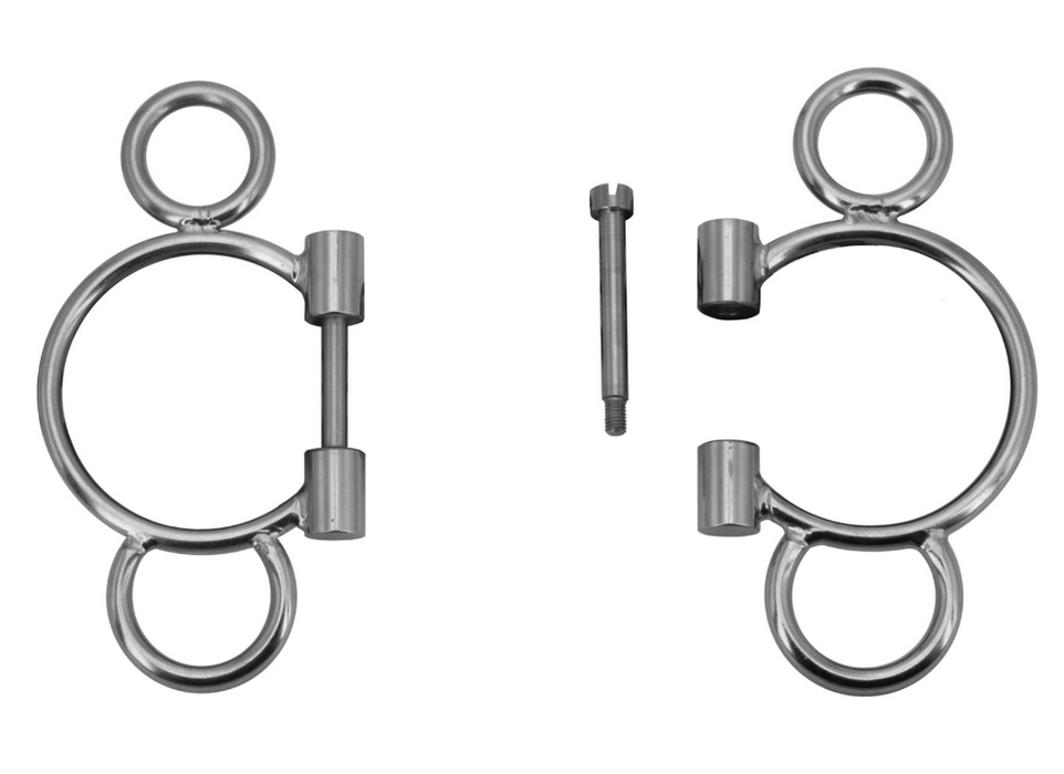 Anneaux de mors pégase par I-bride Easy ride, interchangeable. Effet de rotation et de levier. Vendu chez Topmors. Facile à monter sur le mors i-bride easyride. 
