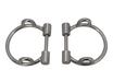 Boucles de mors releveur de la marque I-bride adaptable au canon I'Ibride Easy ride. Vendu par Fouilhoux montable sur les canons flexibles easy ride