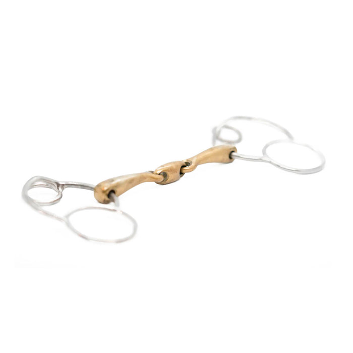 Mors réglable Allemand canon double brisure cyprium 16 mm