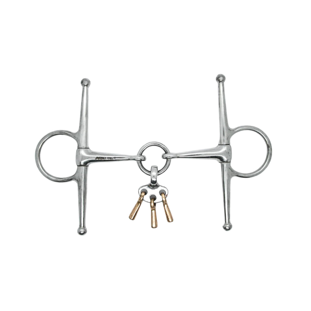 Mors Fixe Pour Cheval 5 3/4 Pouces En Acier Inoxydable Avec Barre Inférieure - Neuf