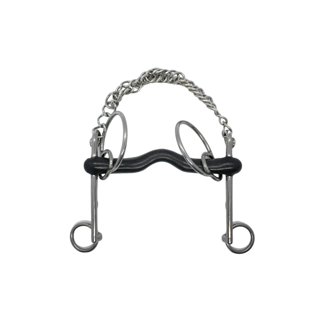 Mors De Conduite Cheval Wilson - Escargot Losange Articulé, Droite (4 Styles)