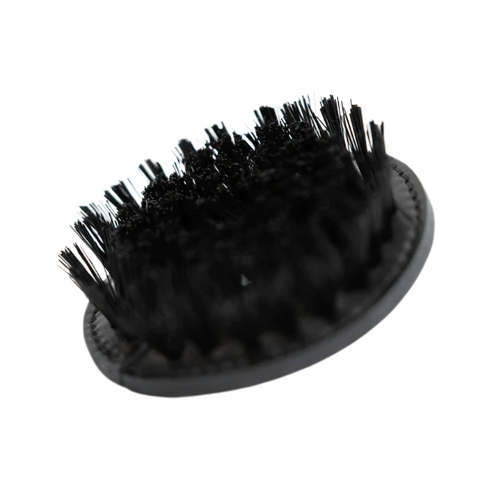 Rondelle à brosses en cuir attache velcro